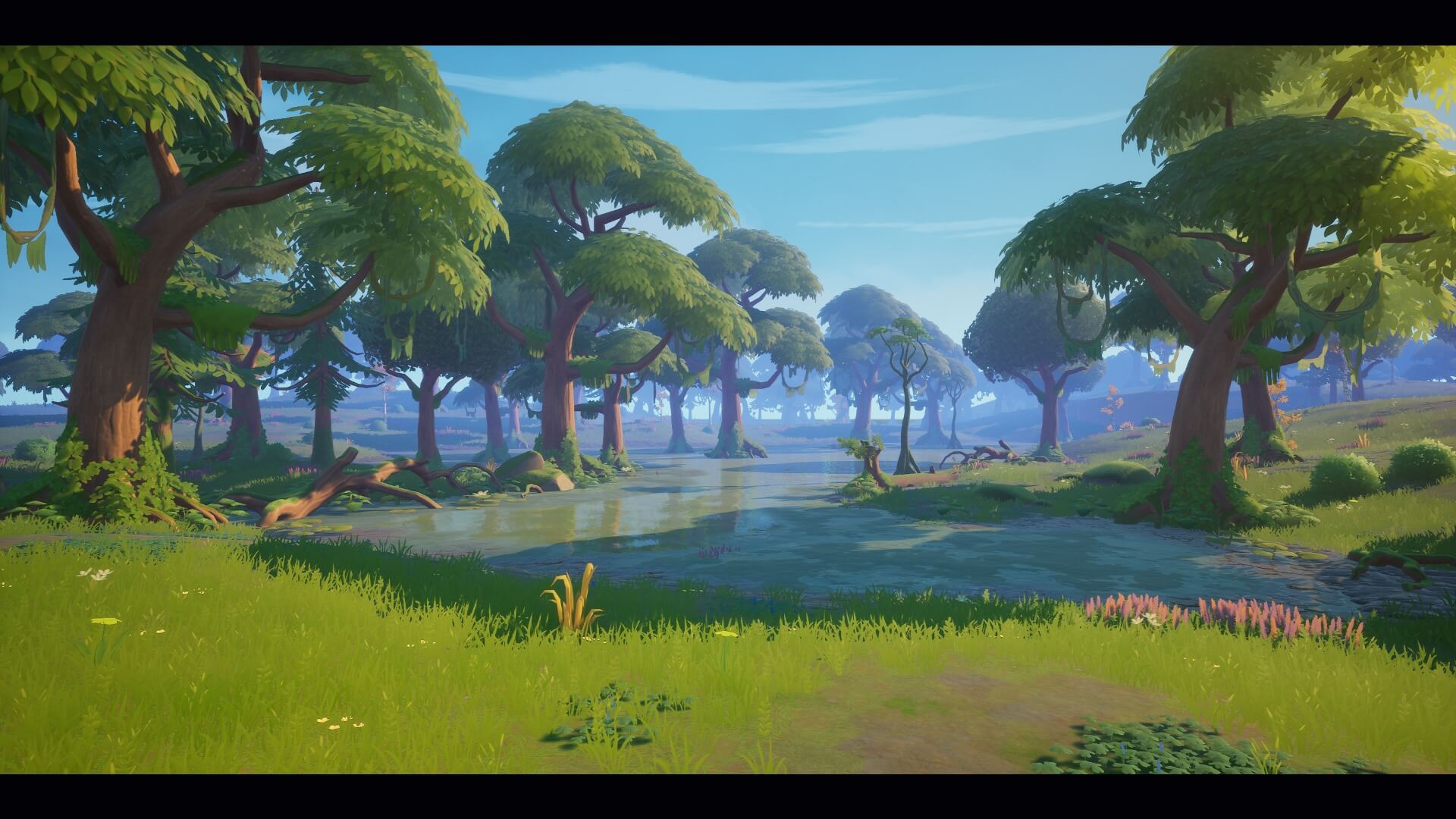 【UE5】风格化沼泽森林 Stylized Swamp Forest