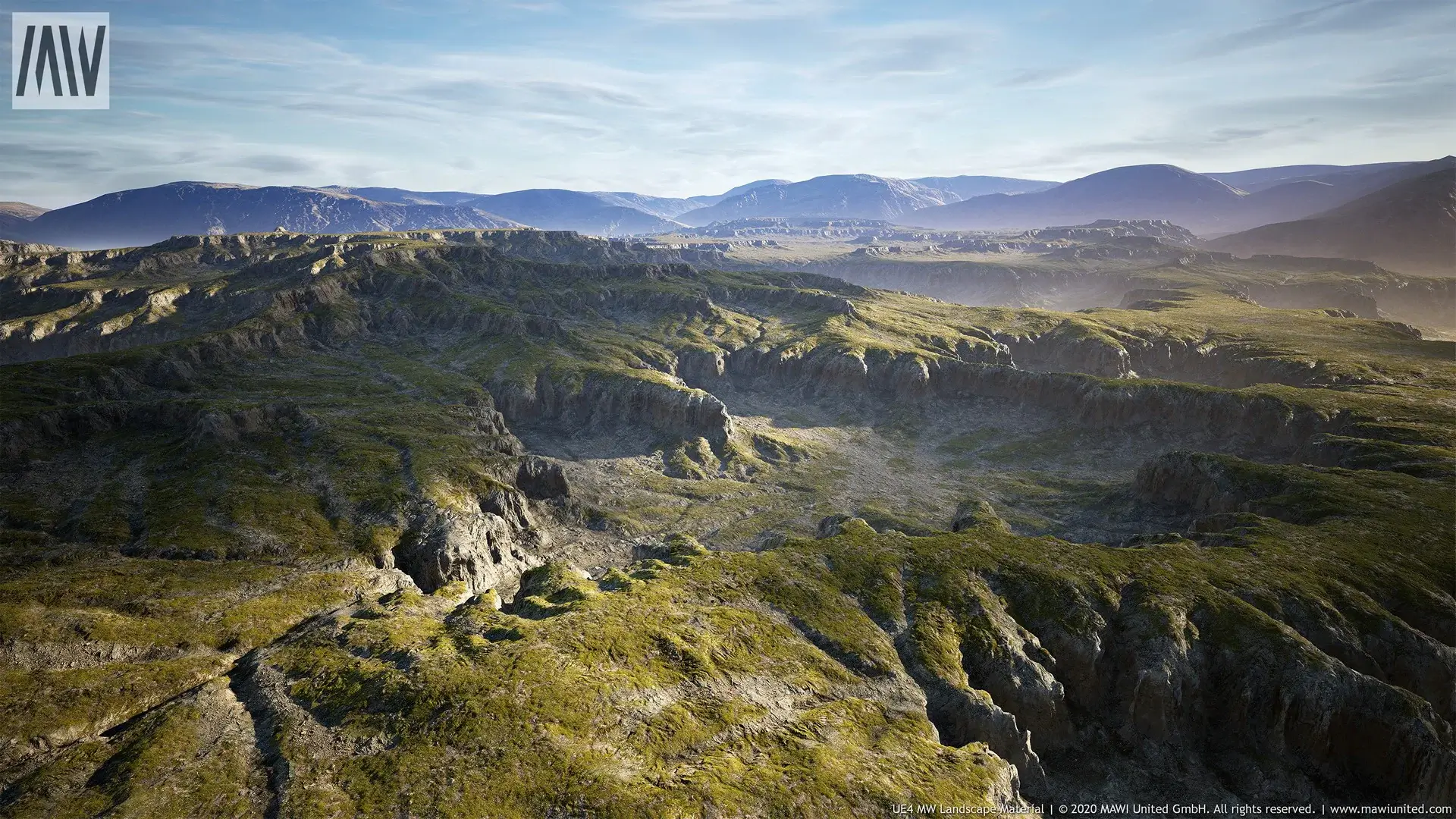 【UE4/5】高级地形材质 MW Landscape Material