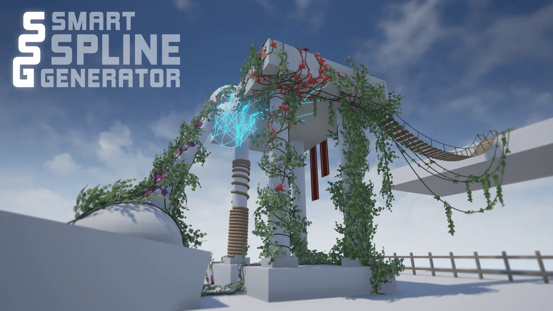 【UE4/5】智能线条生成器 Smart Spline Generator
