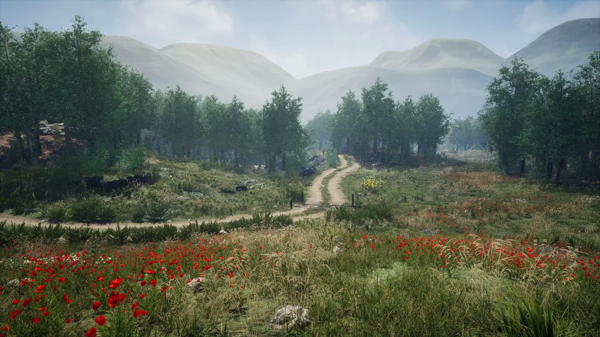 【UE4/5】草地环境资产包 Meadow – Environment Set