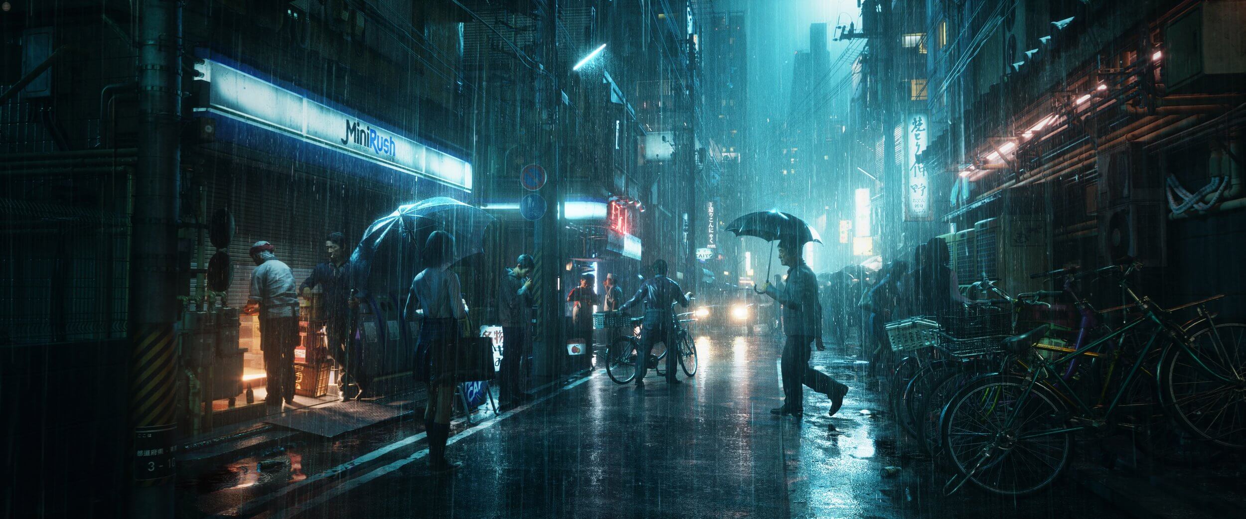 【模型资产】东京街道-TOKYO BACK ALLEYS
