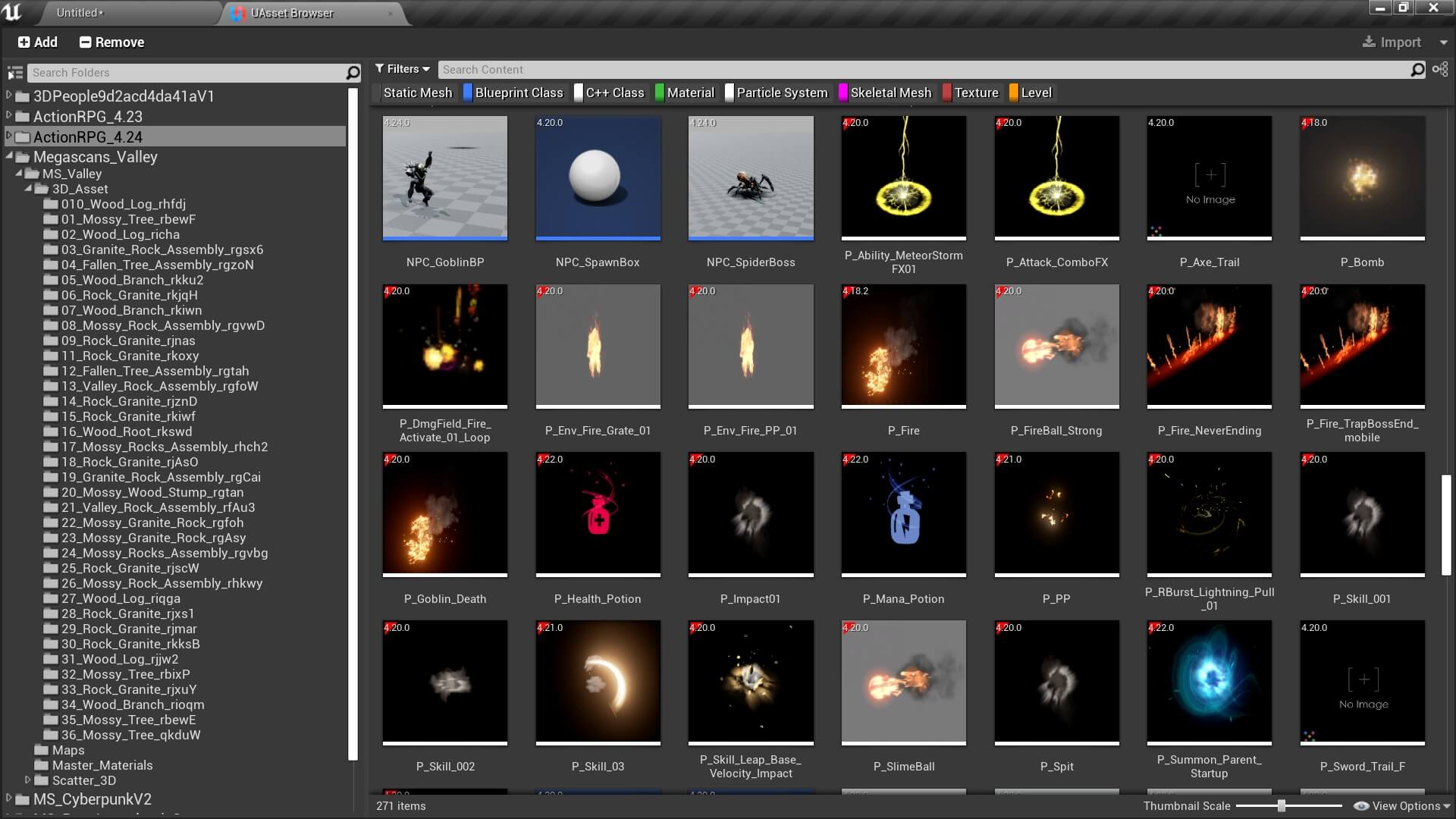 【UE4/5】资产浏览器插件-UAsset Browser