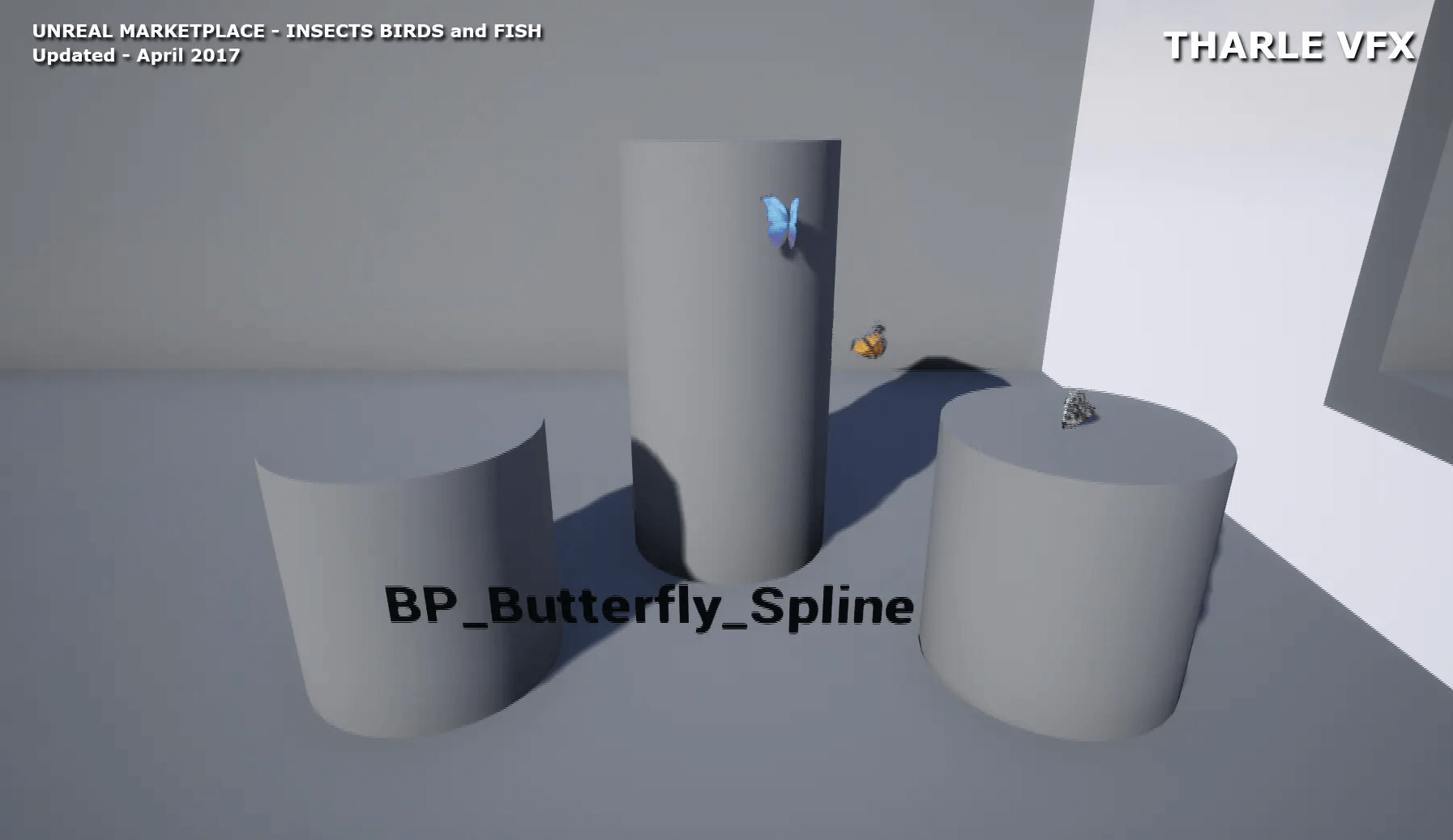 【UE4/5】昆虫鸟类和鱼类特效 – Insect Birds and Fish FX