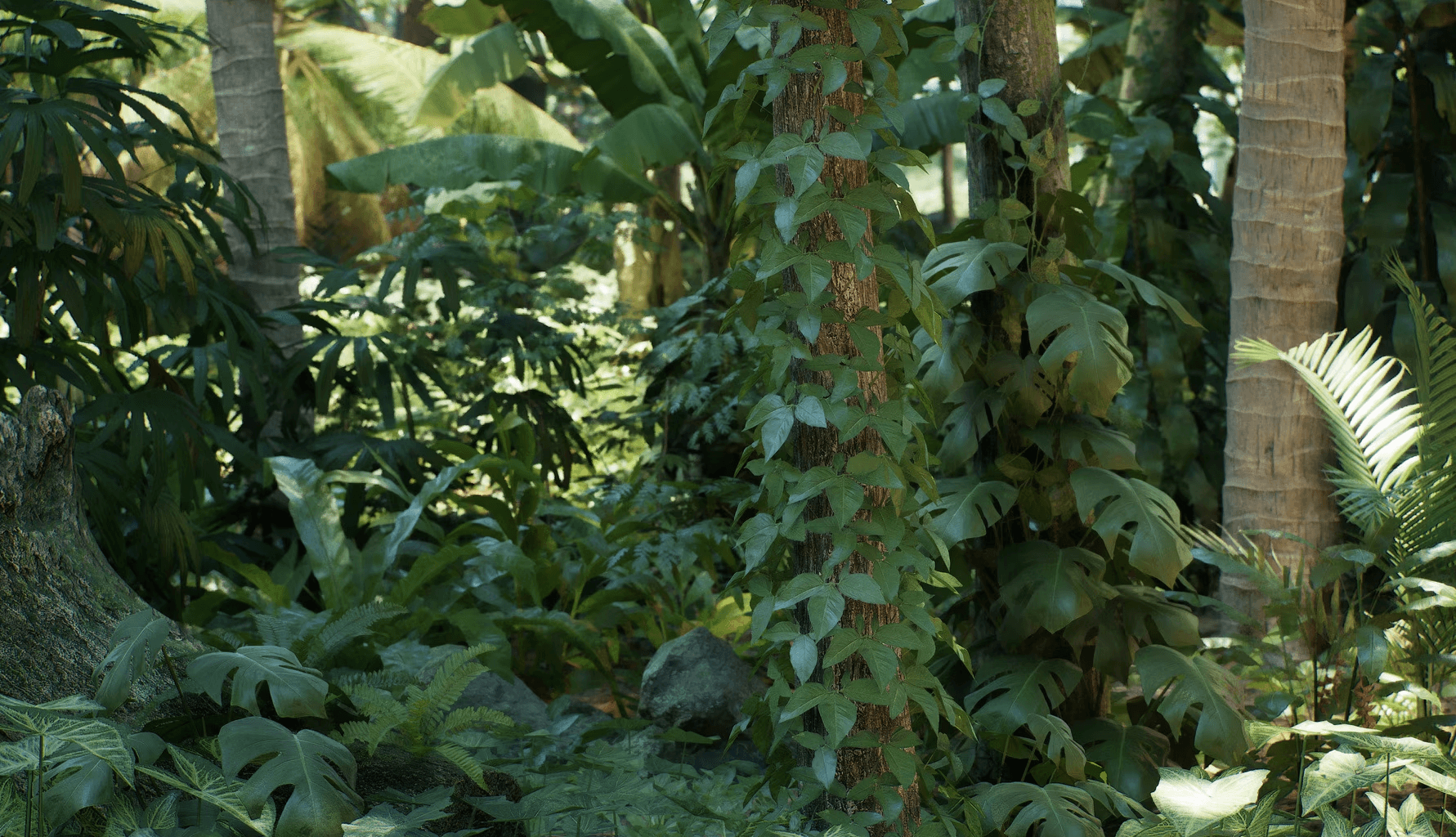 【UE4/5】热带雨林环境包 – Rain Forest Pack
