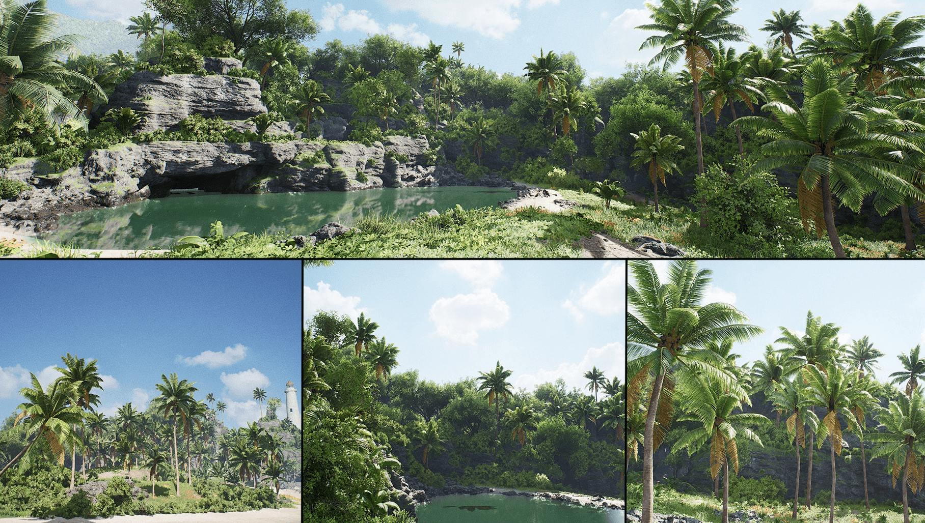 【UE5】热带岛屿-Tropical Islands