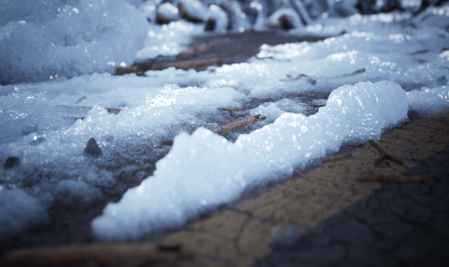 【UE4/5】雪材质和83种雪模型道具-Snow Material & Props  80+ Assets
