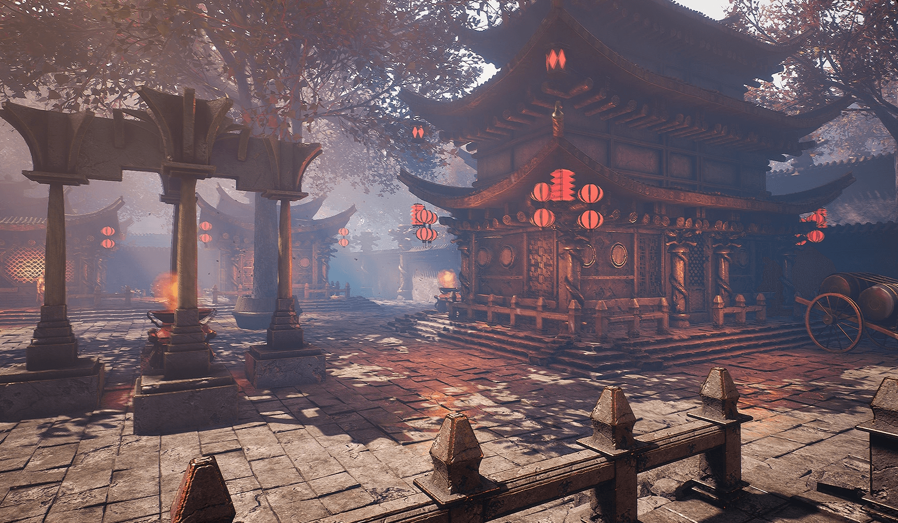 【UE4/5】古代寺庙场景-SICKA DYNASTY