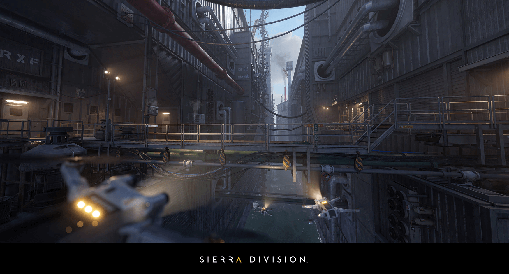 【UE4/5】工业科幻和石油钻井平台 – Industrial Sci-Fi and Modular Oil Rig