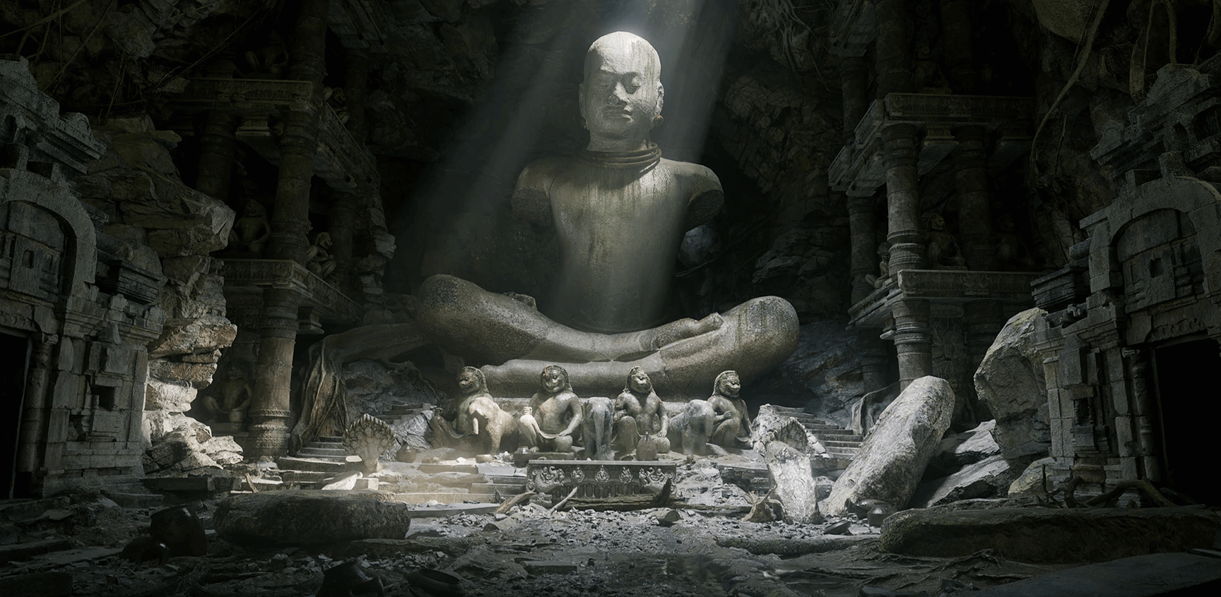 【UE5】柬埔寨寺庙遗址 内部与外部 – [VP] Temples of Cambodia – Ruins exterior and interior