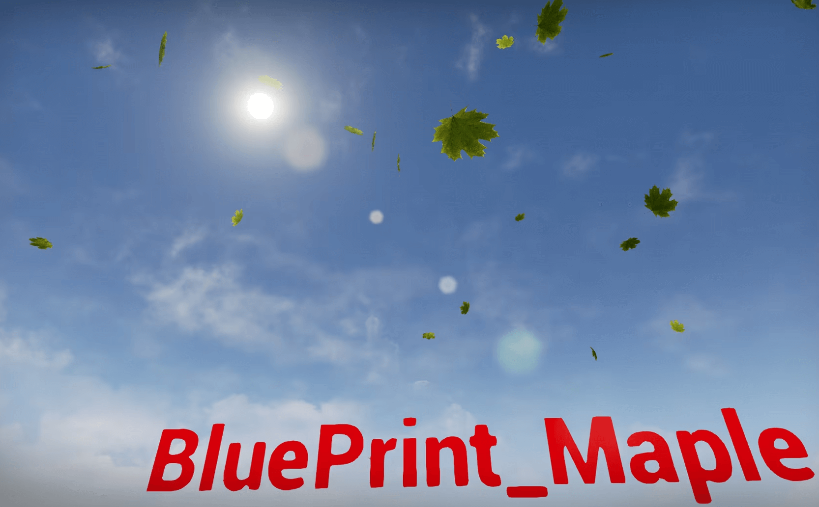 【UE4/5】落叶视觉特效-Falling Leaves VFX Pack