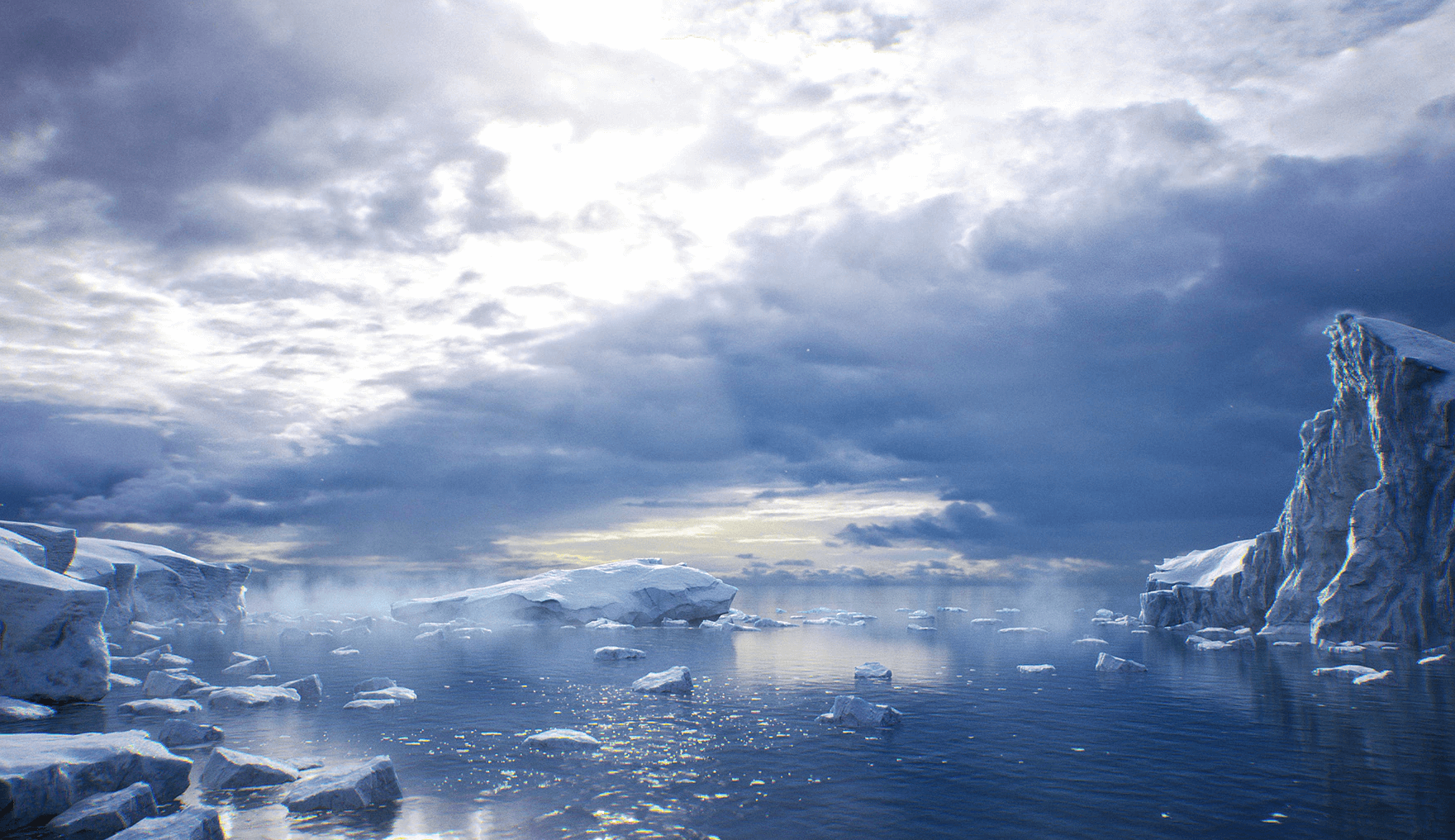 【UE4/5】北极岛 – Arctic Island