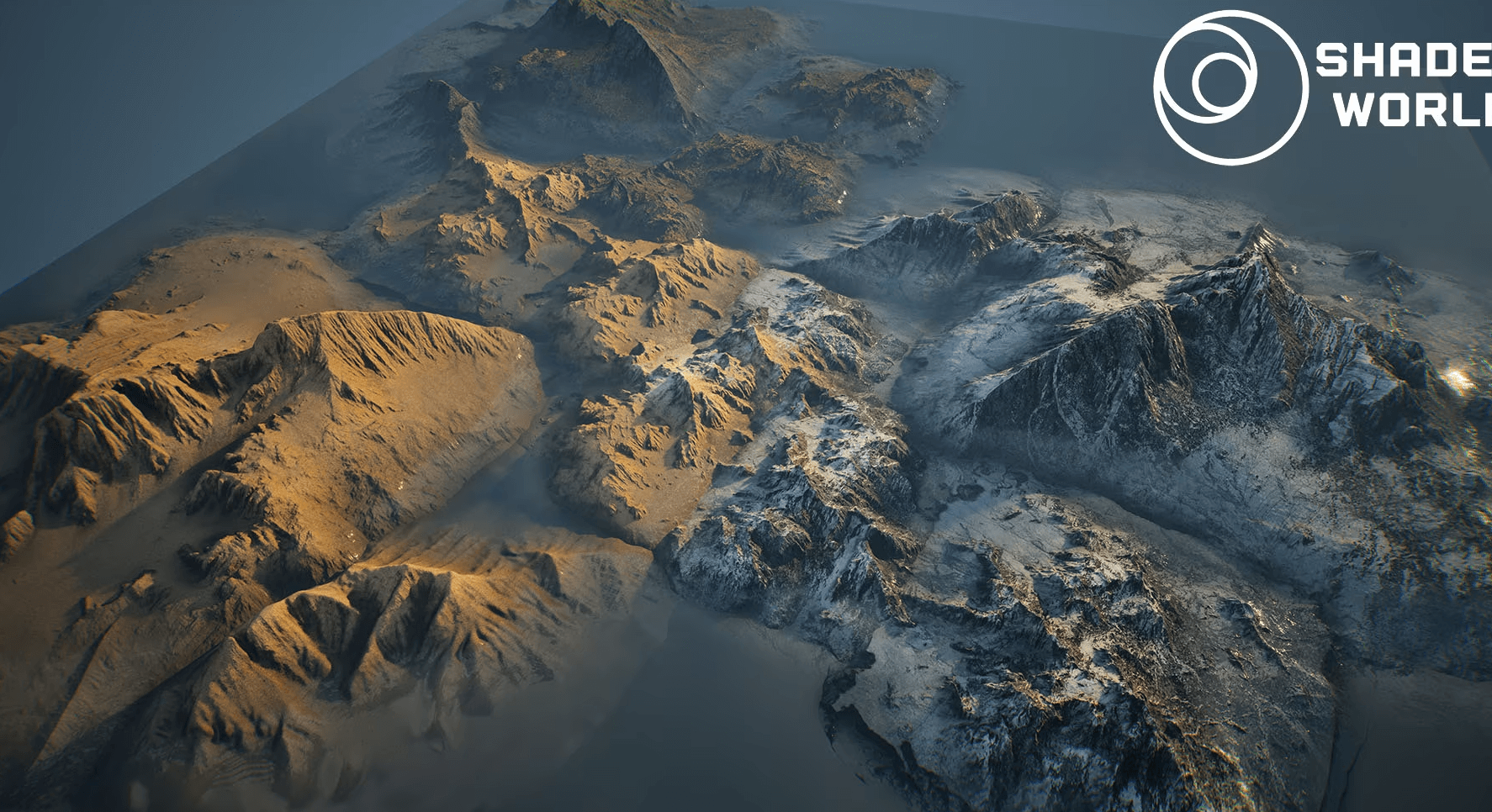 【UE4/5】程序化景观生成器-Shader World  procedural landscape, ocean, foliage