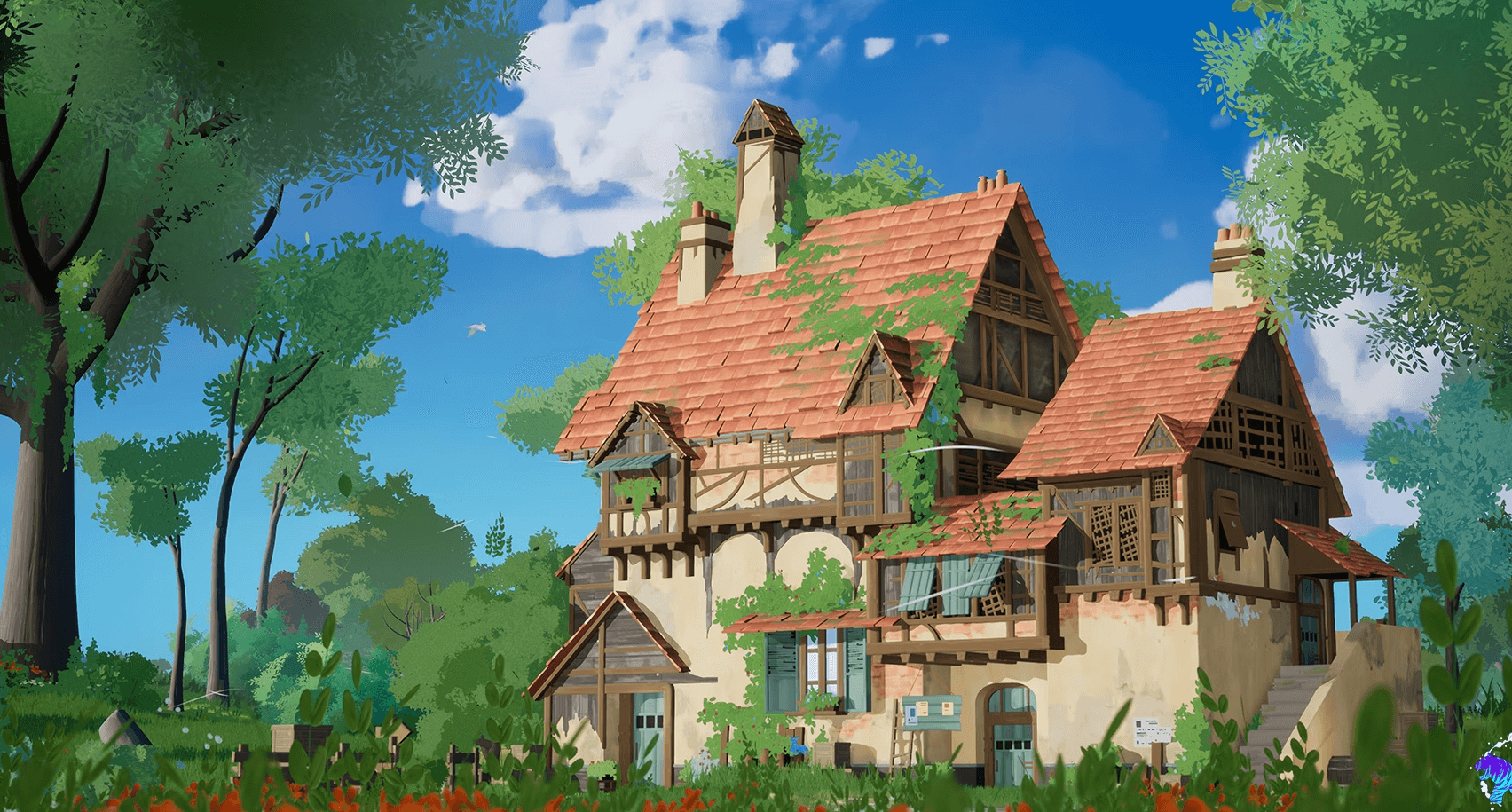 【UE4/5】风格化中世纪房屋 – Stylized Medieval House ( Medieval , House , Medieval , House , Stylised )