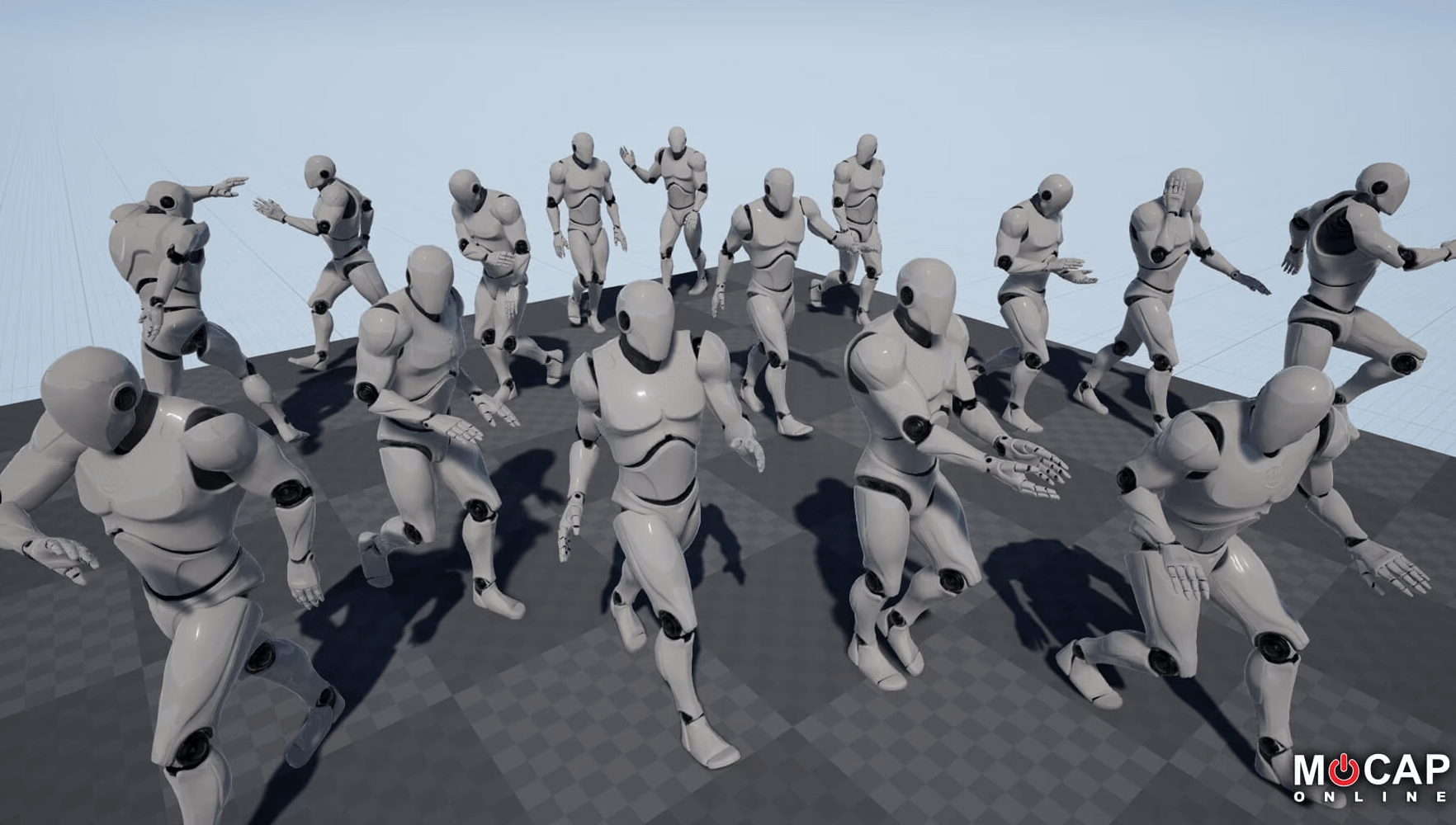 【UE4/5】人物移动行走动画-Pedestrian Walks – MoCap Pack