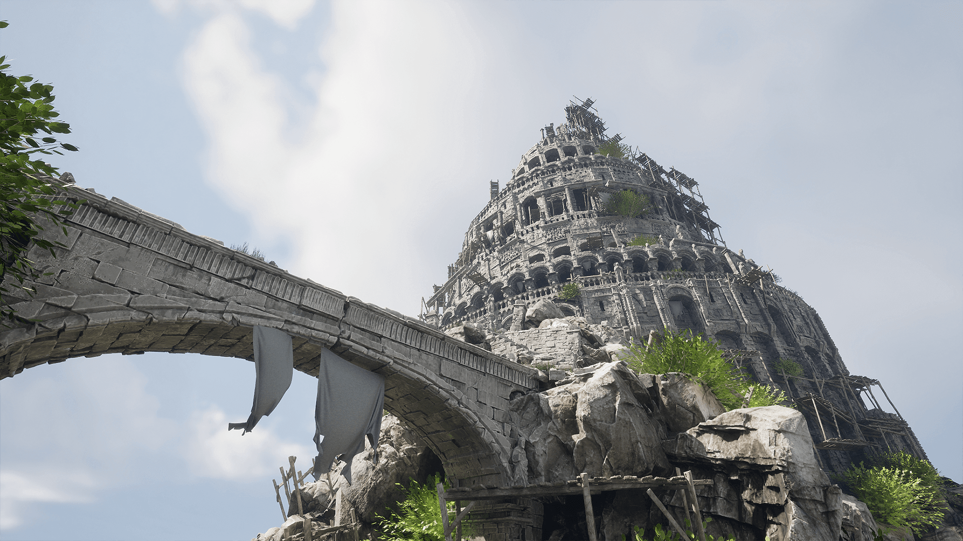【UE5】时代之塔遗迹 – Tower of Ages Environment
