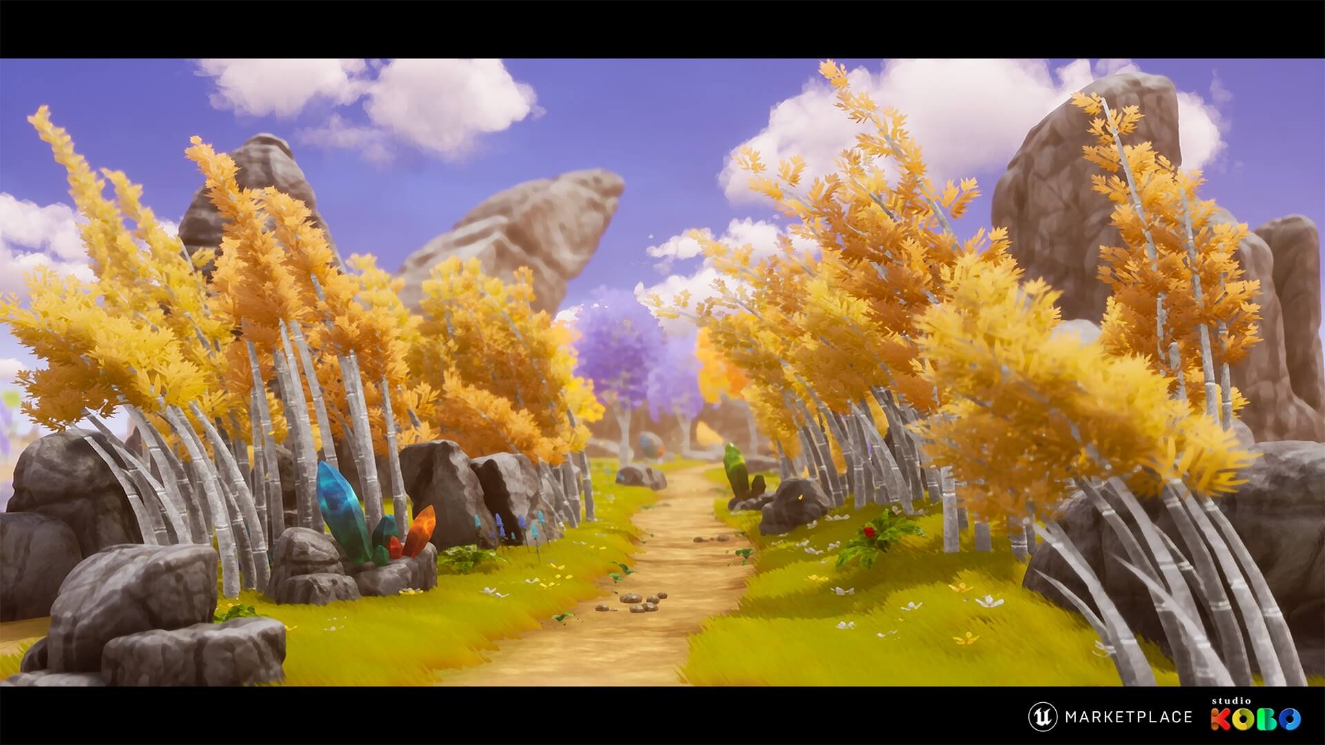 【UE5】风格化动态自然环境 – Stylized – Dynamic Nature