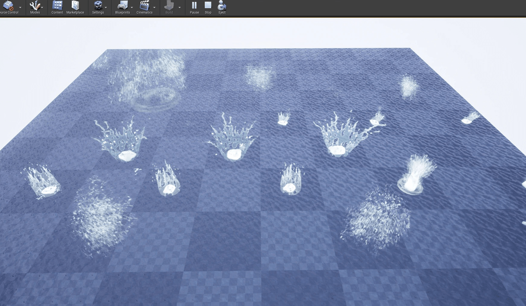 【UE4/5】Niagara水花溅射特效 – SplashesFxPack
