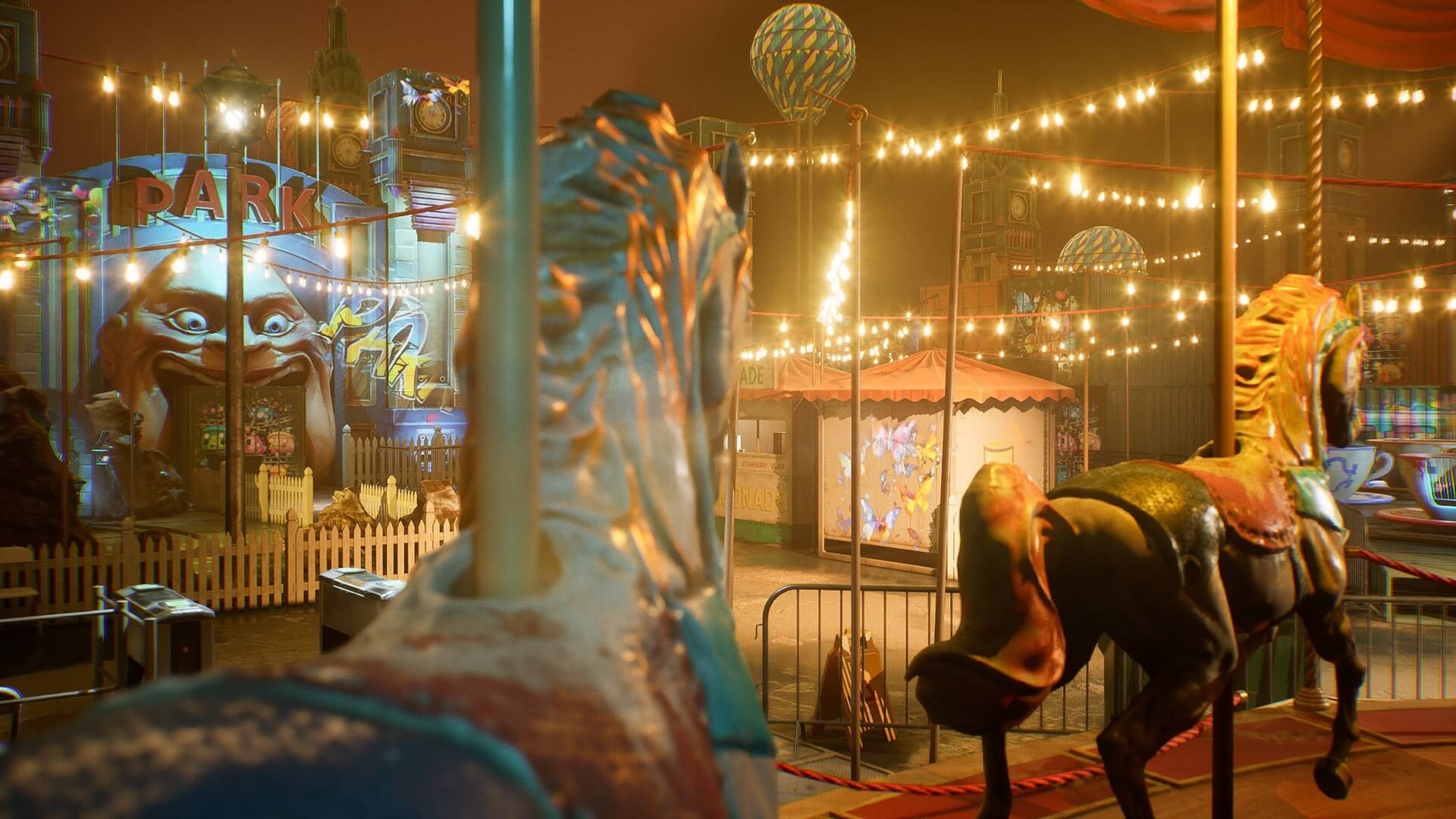 【UE5】游乐园场景环境 – Amusement Park Environment Kit