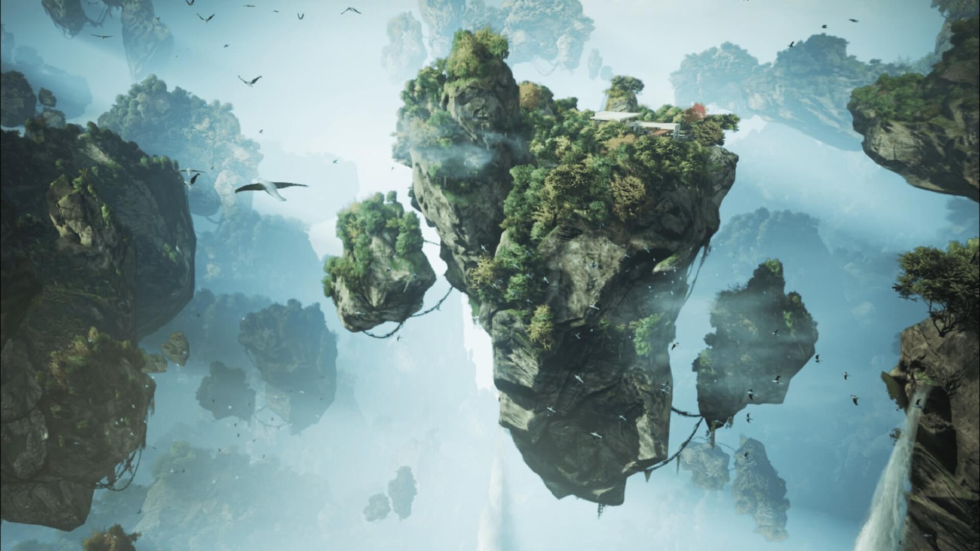 【UE4/5】空中浮岛禅宗花园 – Epic Zen Garden