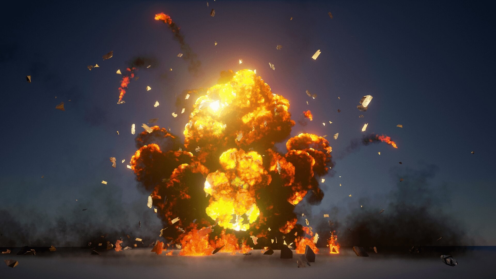 【UE4/5】爆炸火光特效-The Explosions Mega Pack