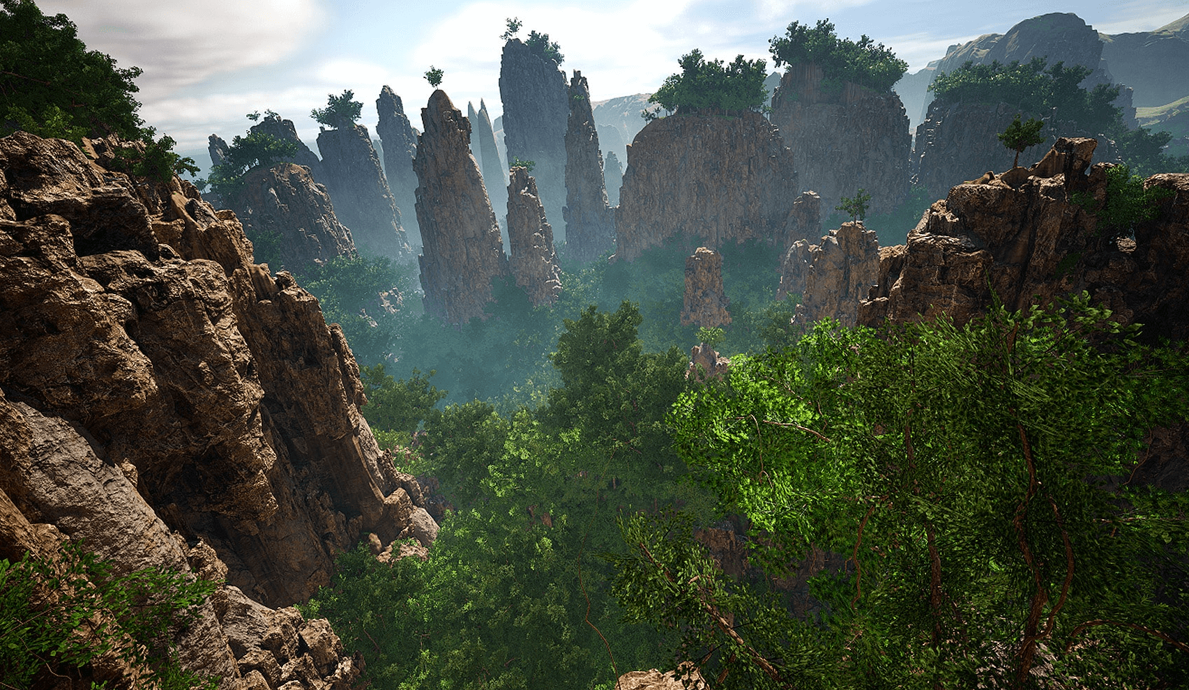 【UE5】张家界风景包 – 8K Zhangjiajie Landscape Pack