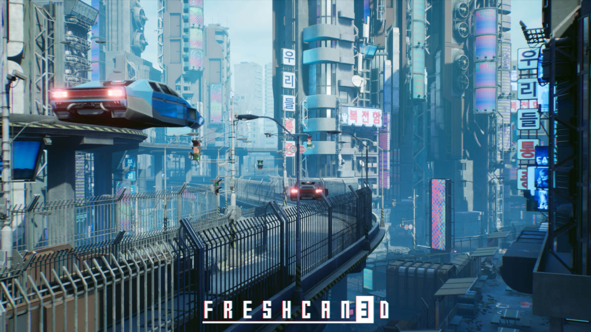 【UE4/5】大型反乌托邦城市环境 – Dystopian City Environment