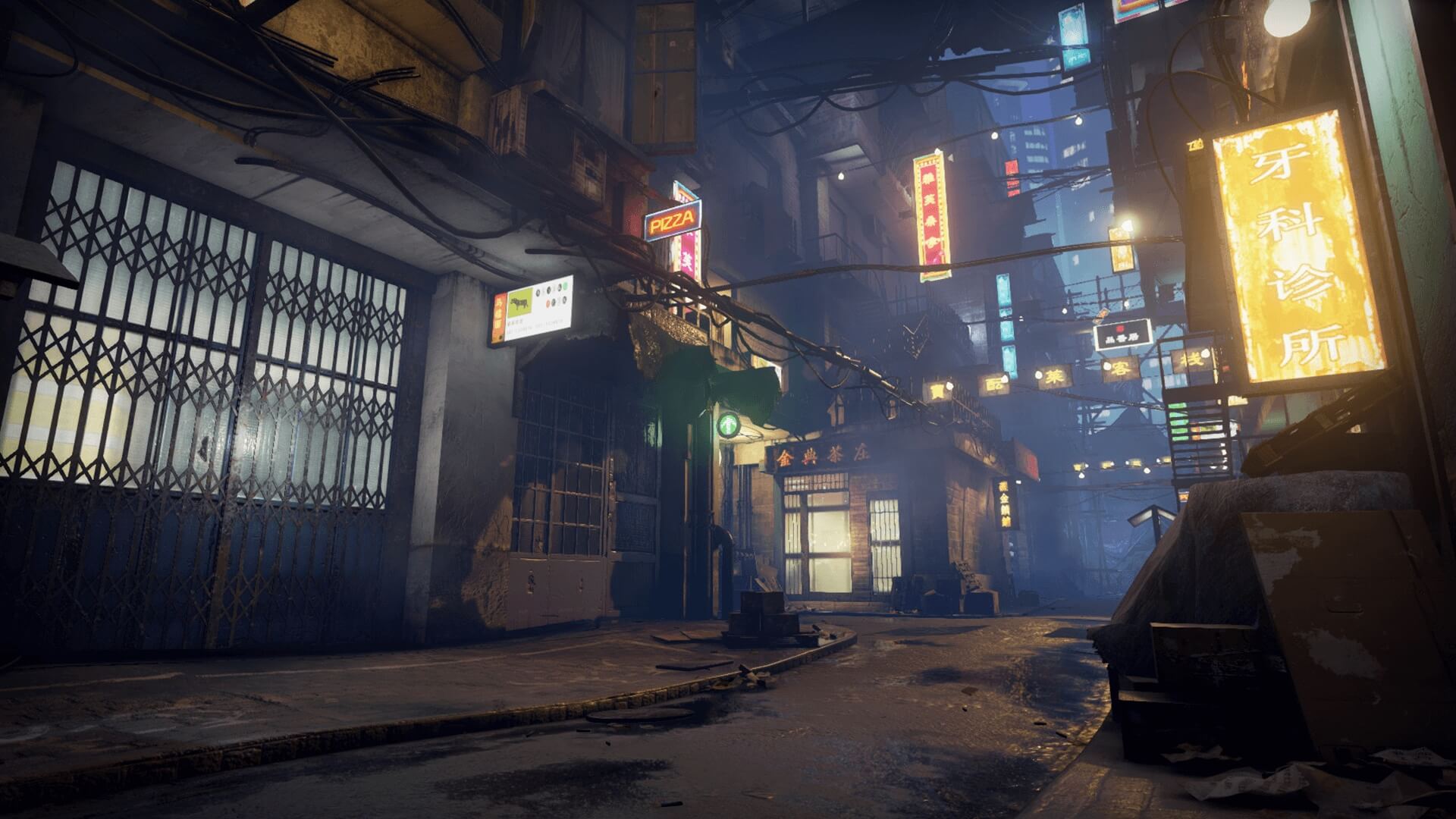 【UE4/5】中国风小巷-Forgotten Alley
