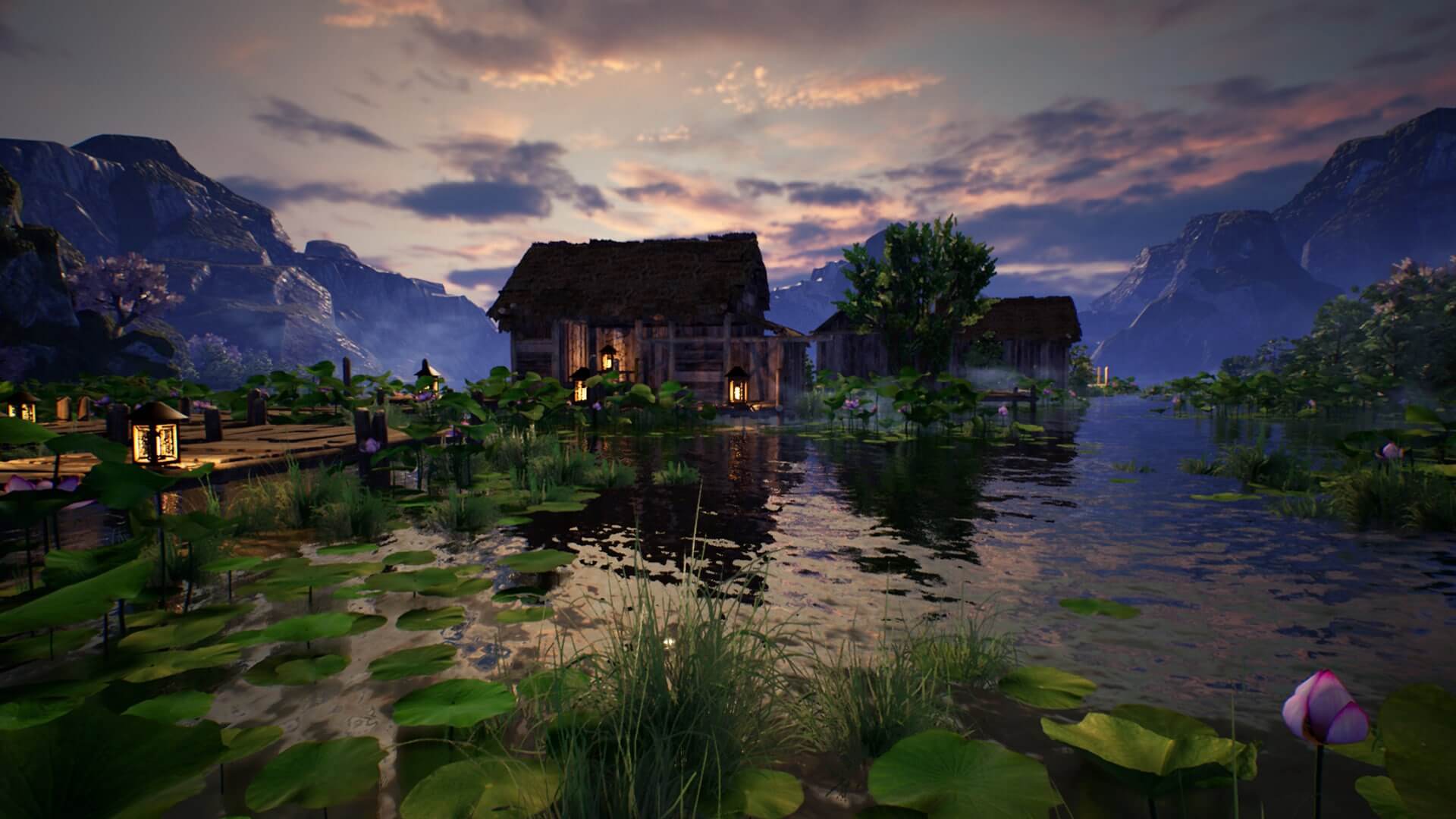 【UE4/5】湖边木屋-LakeWoodenHouse