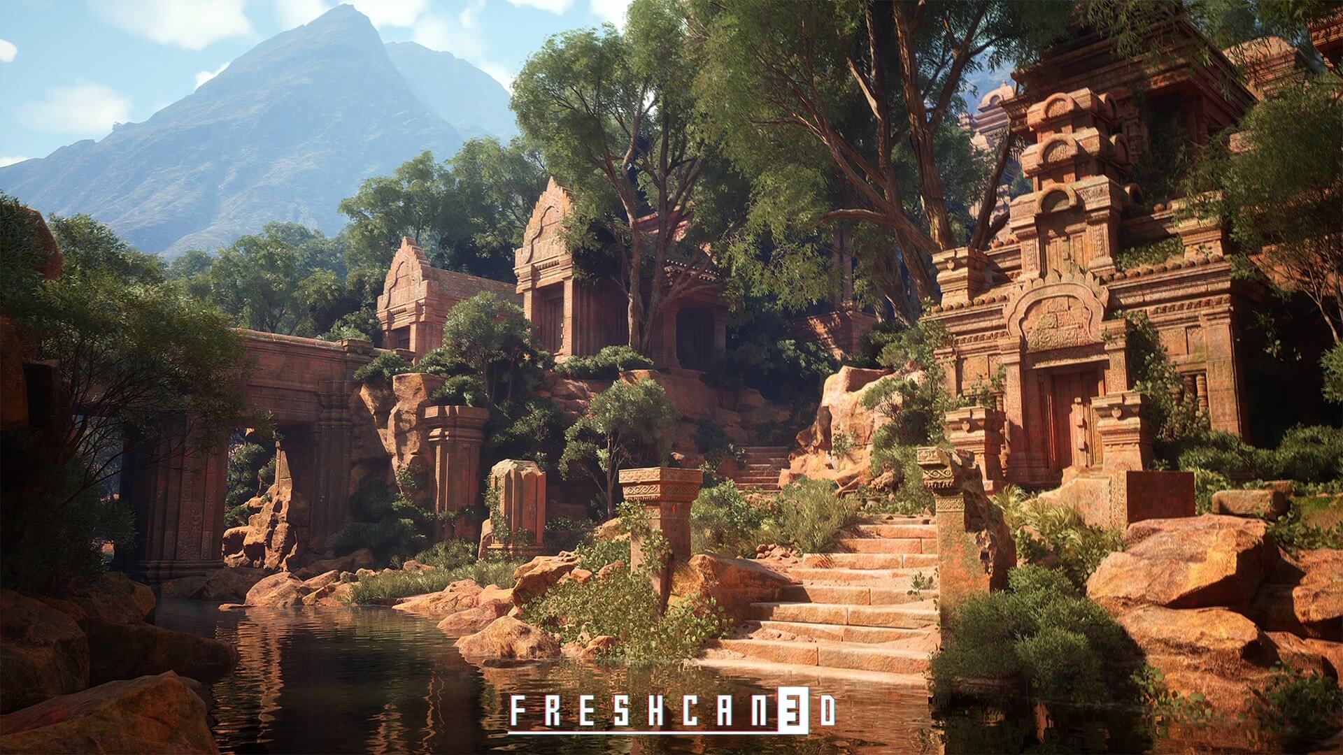 【UE5】古寺环境 – Ancient Temple Environment