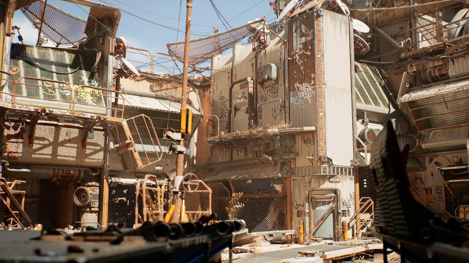 【UE5】科幻铁路终点站设施 – Scifi Railroad Terminal Facility (Nanite)