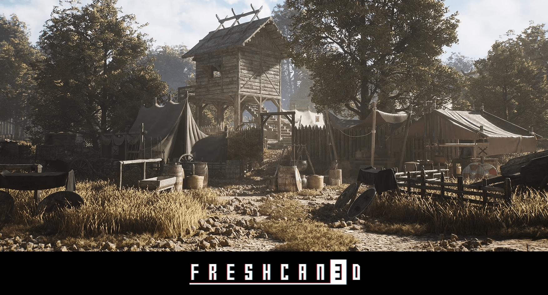 【UE4/5】中世纪村庄包 – Medieval Village Pack