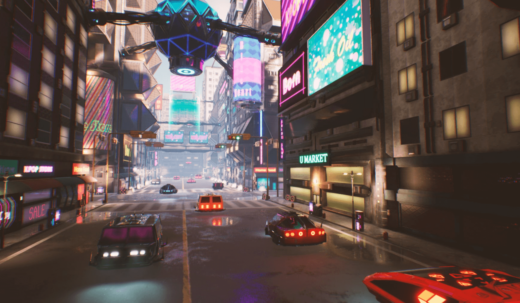 【UE4/5】科幻赛博朋克新城-Cyberpunk NeoCity Z