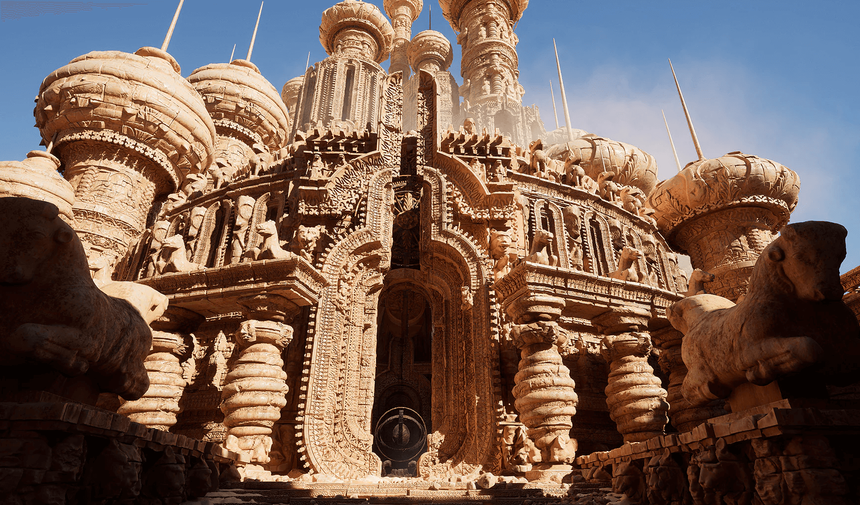 【UE4/5】太阳神殿 – Temple of Sun