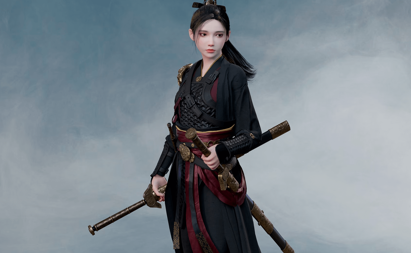 【UE4/5】中国女侠客 – L ChineseWarrior