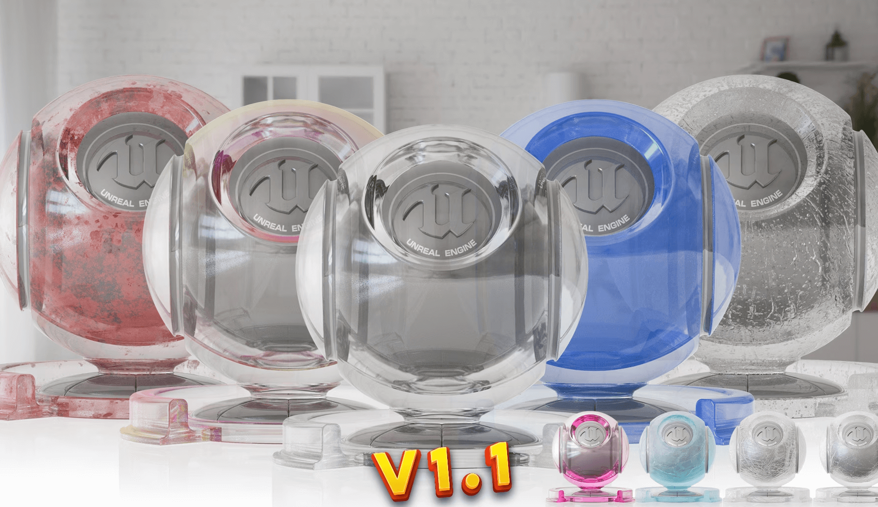 【UE4/5】路径追踪玻璃着色器 – Path Tracing Glass Shader