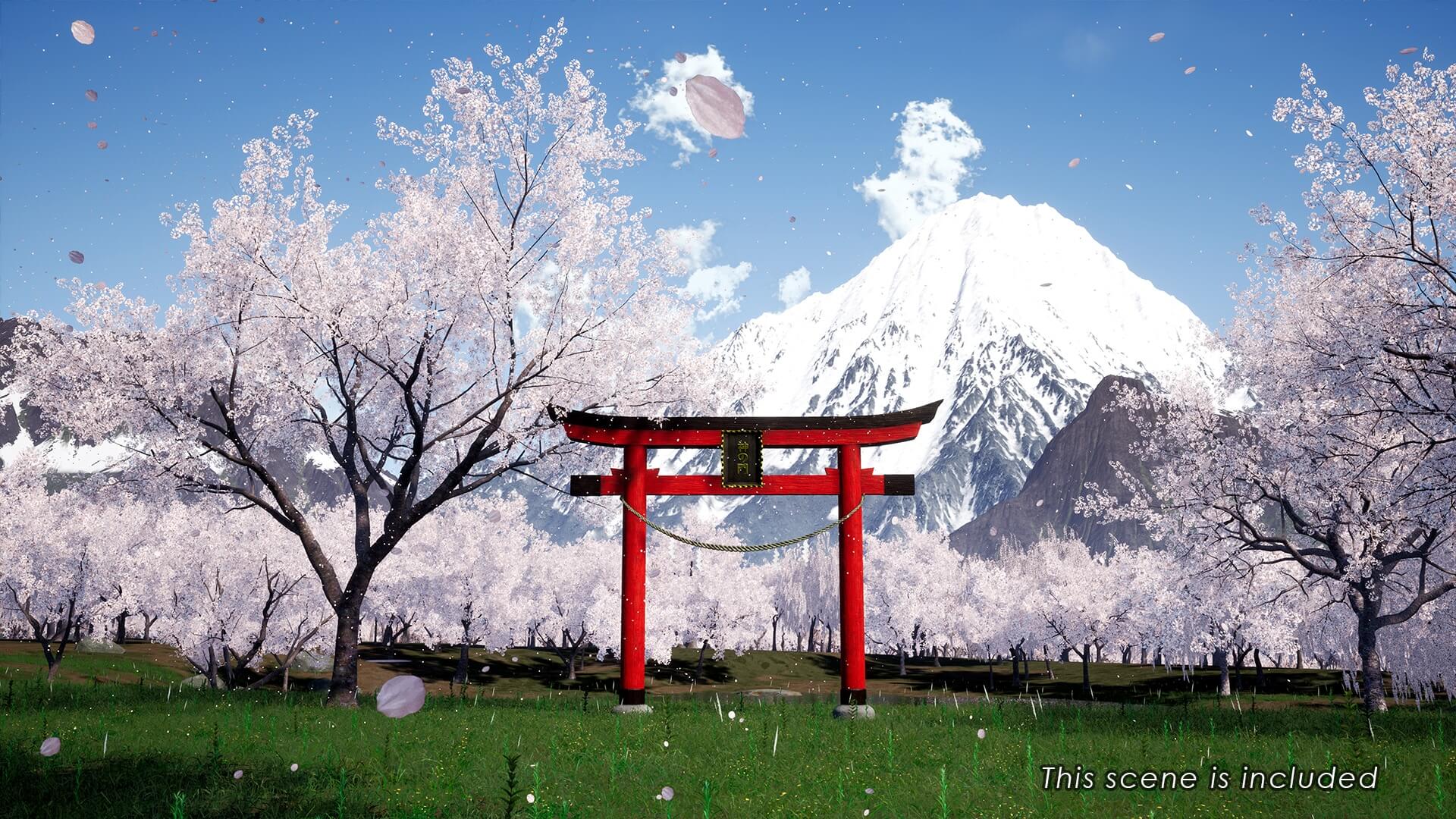【UE4/5】樱花树 – CHERRY TREE – SAKURA