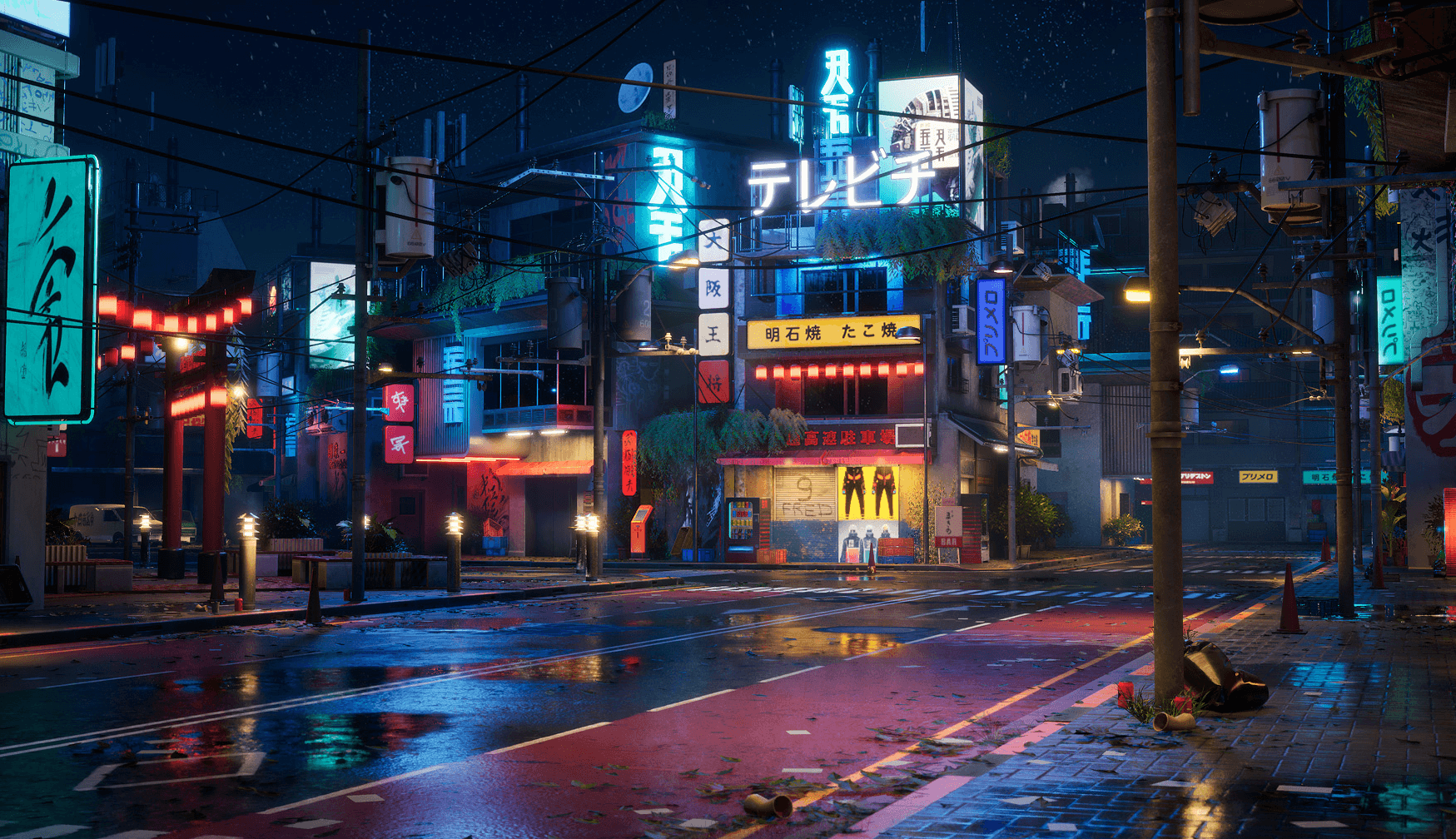 【UE5】东京街 – Tokyo Street Part 2