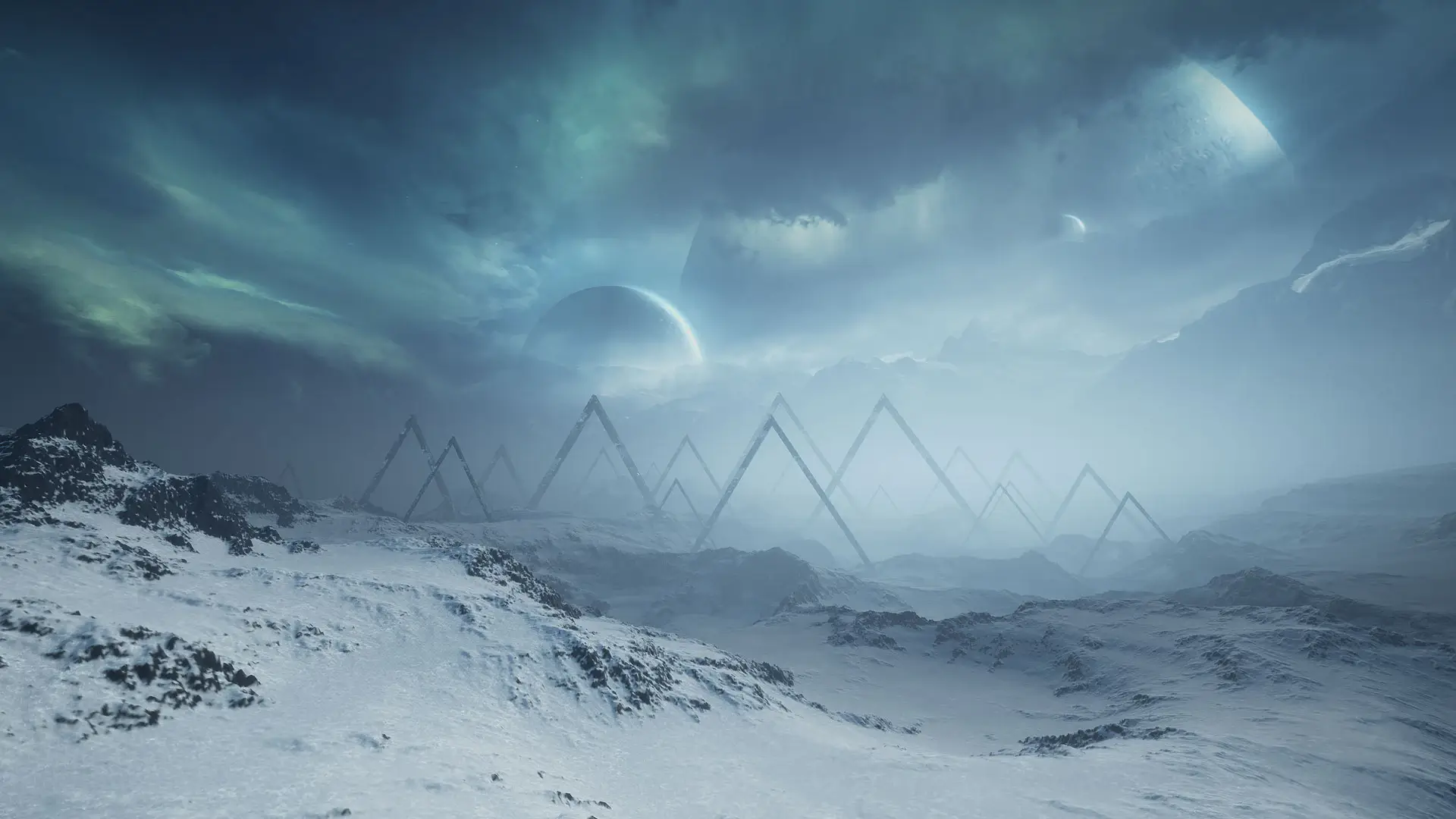 【UE4/5】分形冰川 – Elite Landscapes Fractal Glacier