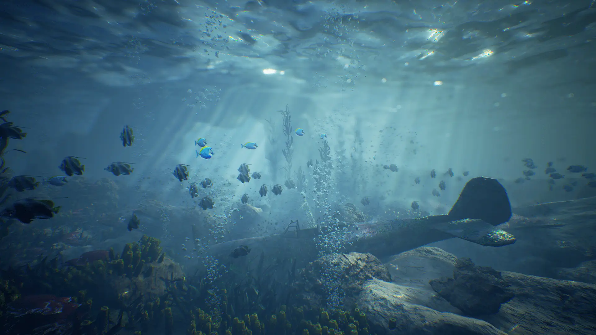 【UE4/5】海底水世界-Ocean Floor Environment