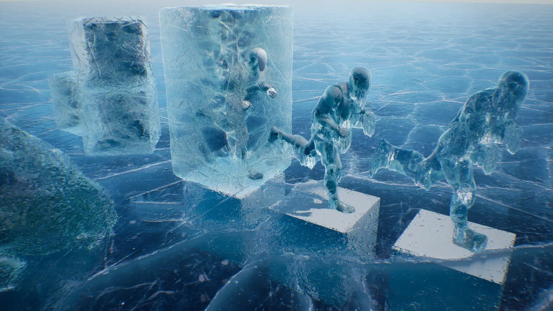 【UE4/5】冰-高级母材质-Ice Cool