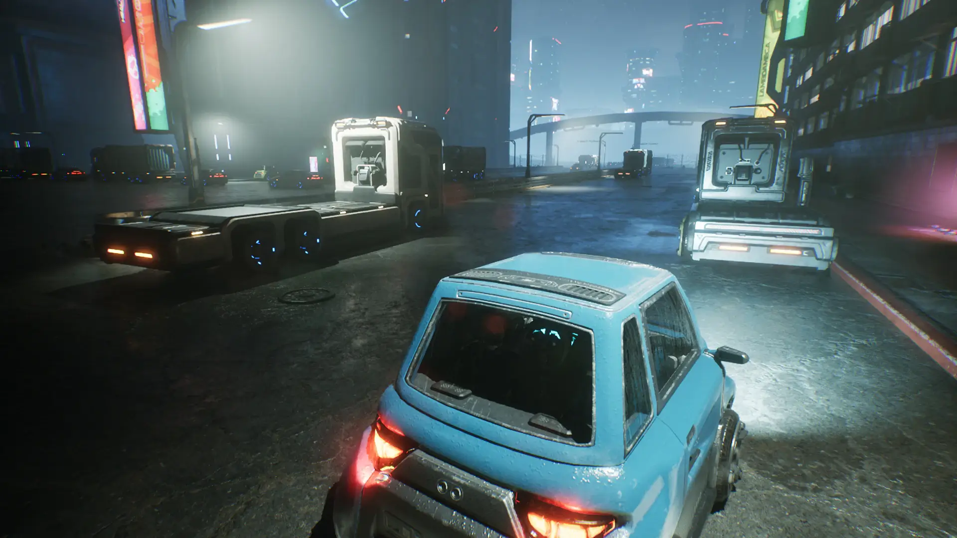 【UE4/5】赛博朋克城市包-Cyberpunk City Pack