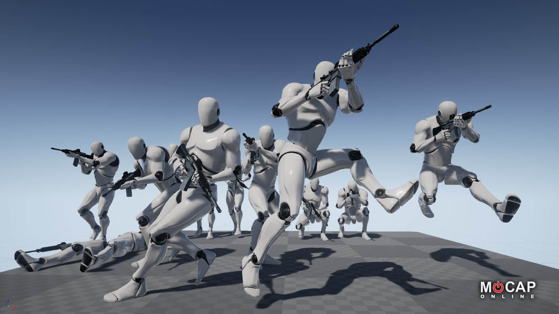 【UE4/5】自动步枪动画-Rifle Pro – MoCap Pack