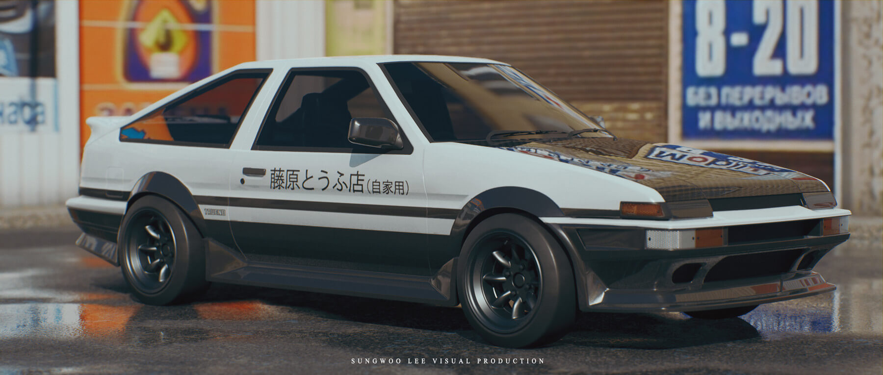 【UE4/5】汽车视觉效果 – Automotive Visuals (Hybrid Rendering)