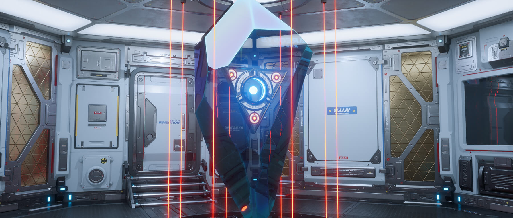 【UE4/5】科幻古老水晶 – Ancient Seed