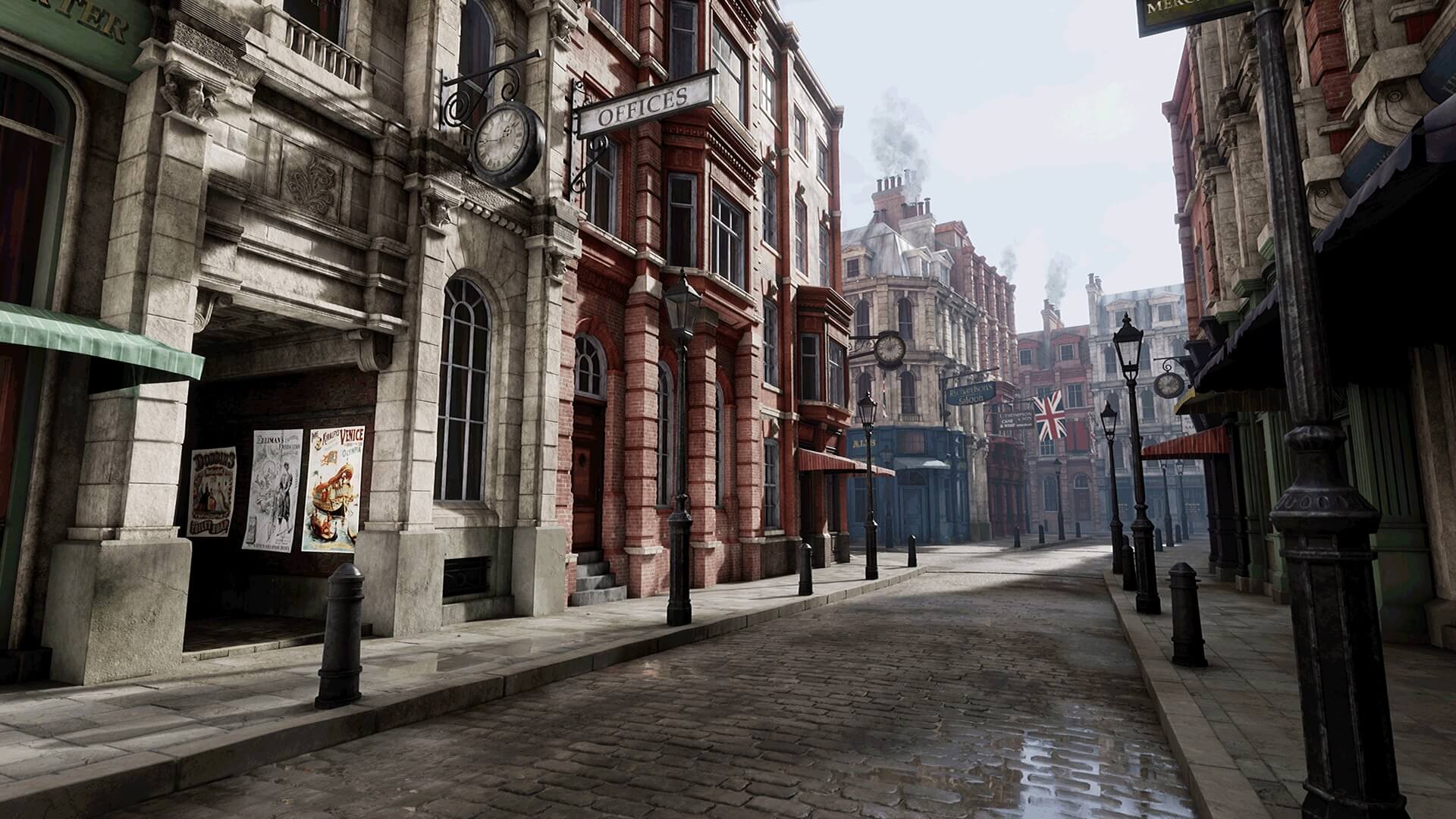 【UE4/5】维多利亚街景-Victorian Street