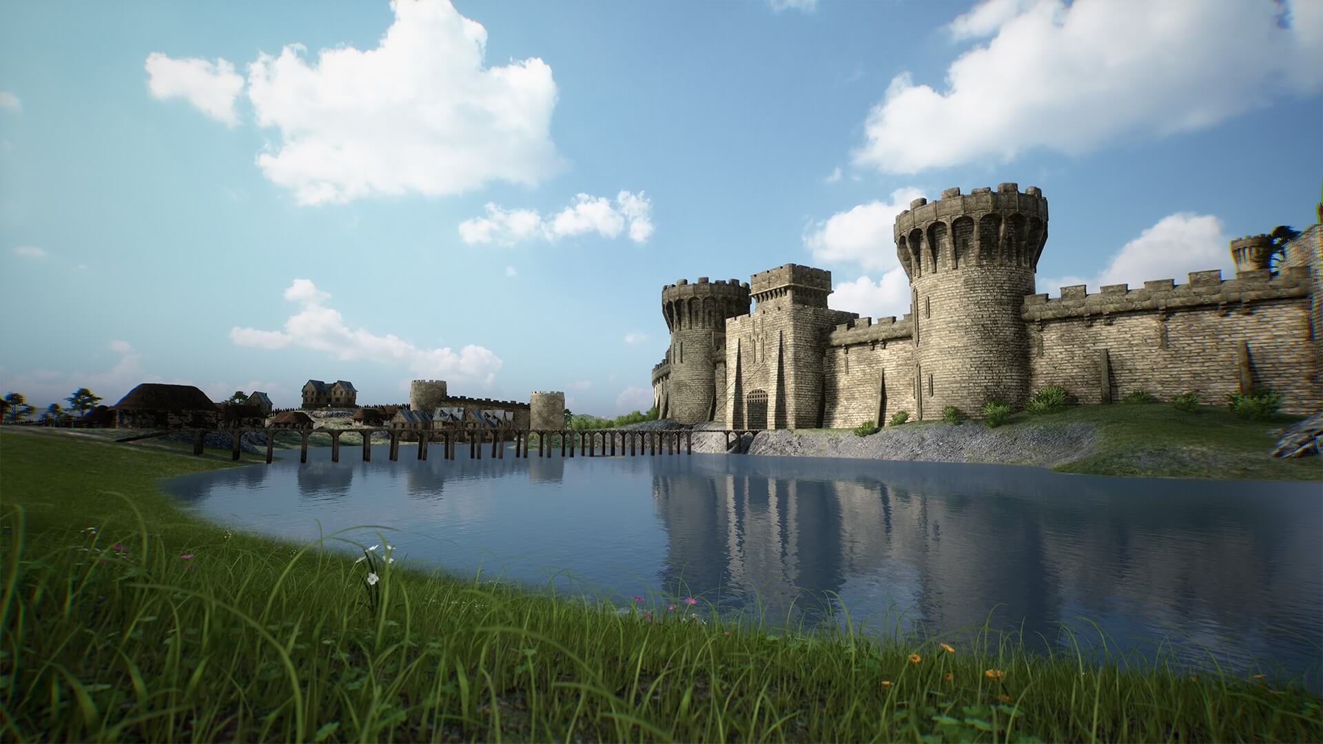 【UE4/5】中世纪城堡城镇建筑 – Brushify – Medieval Buildings Pack