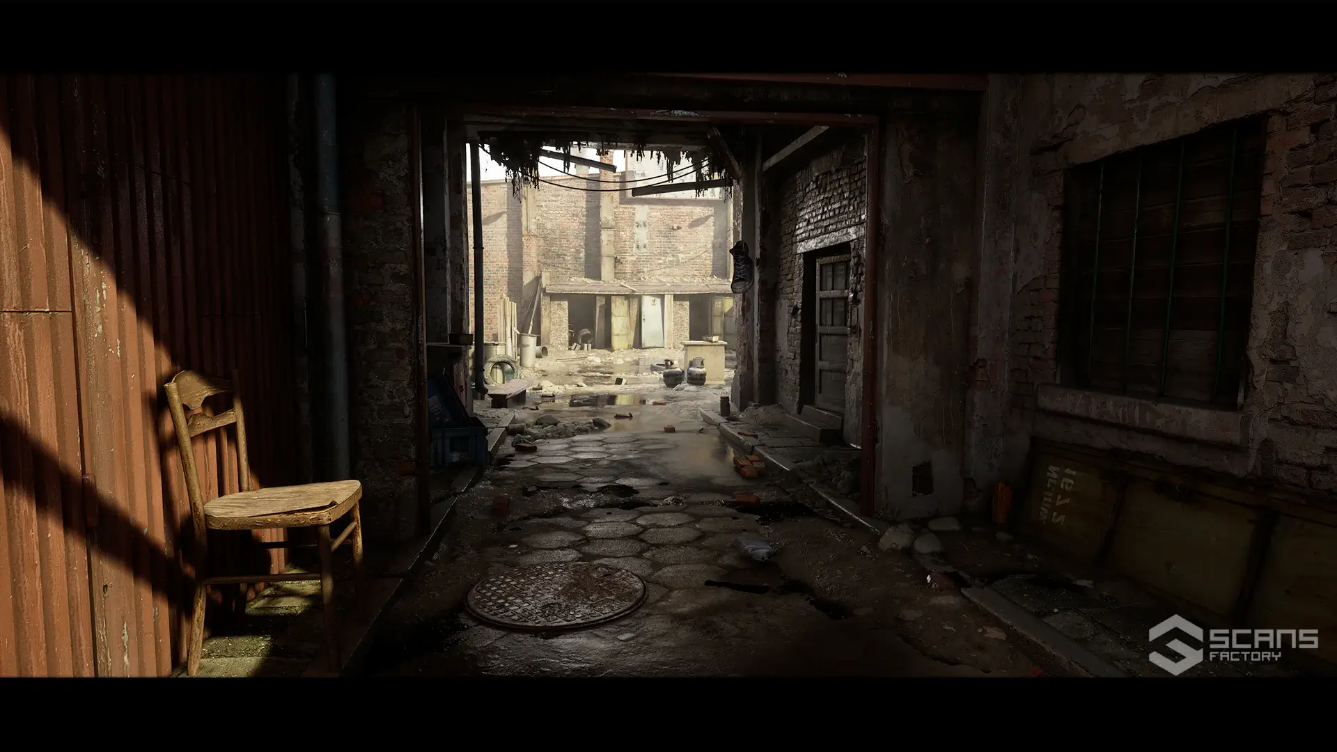 【UE4/5】后院-[SCANS] Gate Backyard