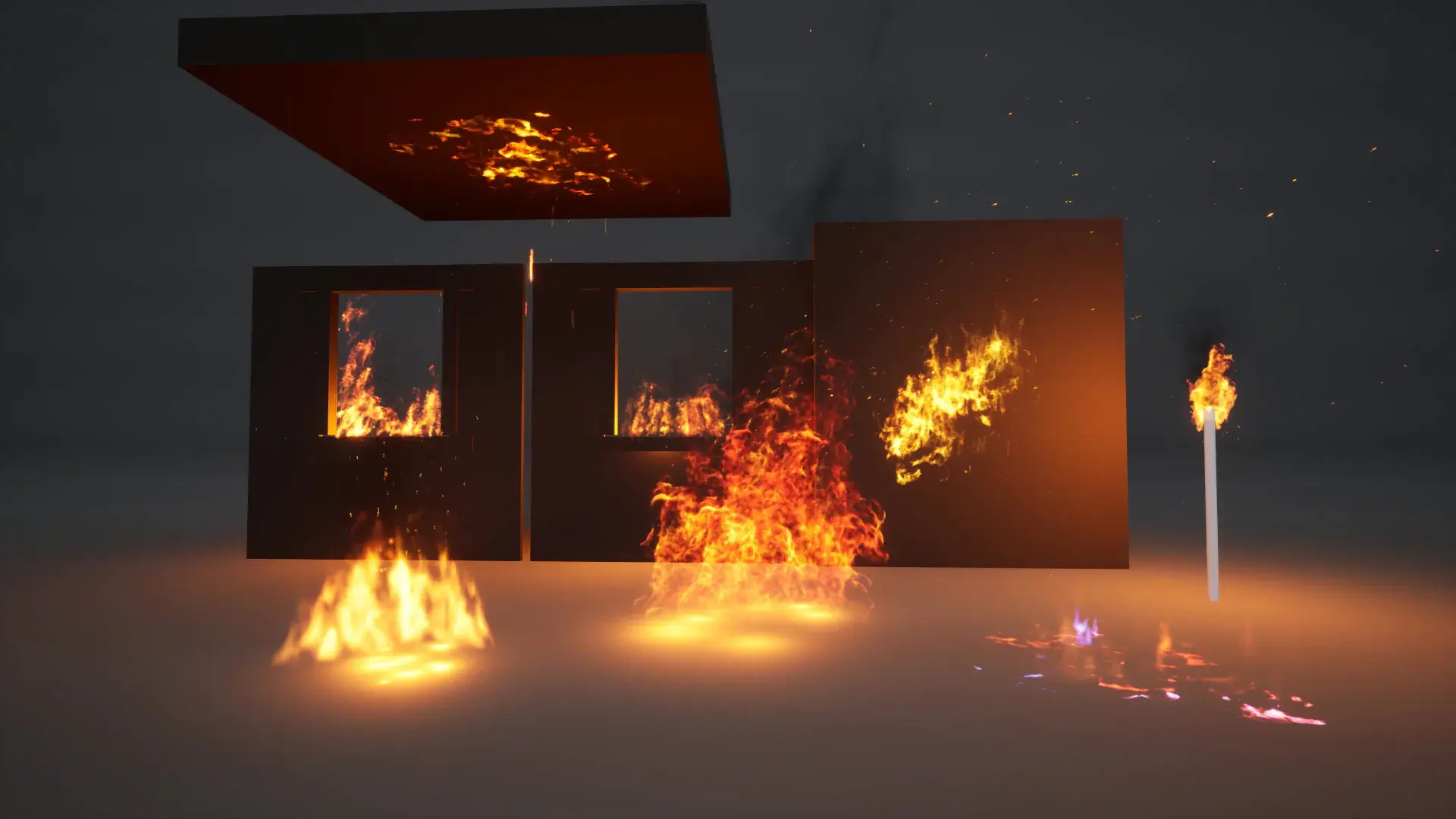 【UE4/5】Niagara初学者特效包 – Niagara Realistic Starter VFX Pack 2