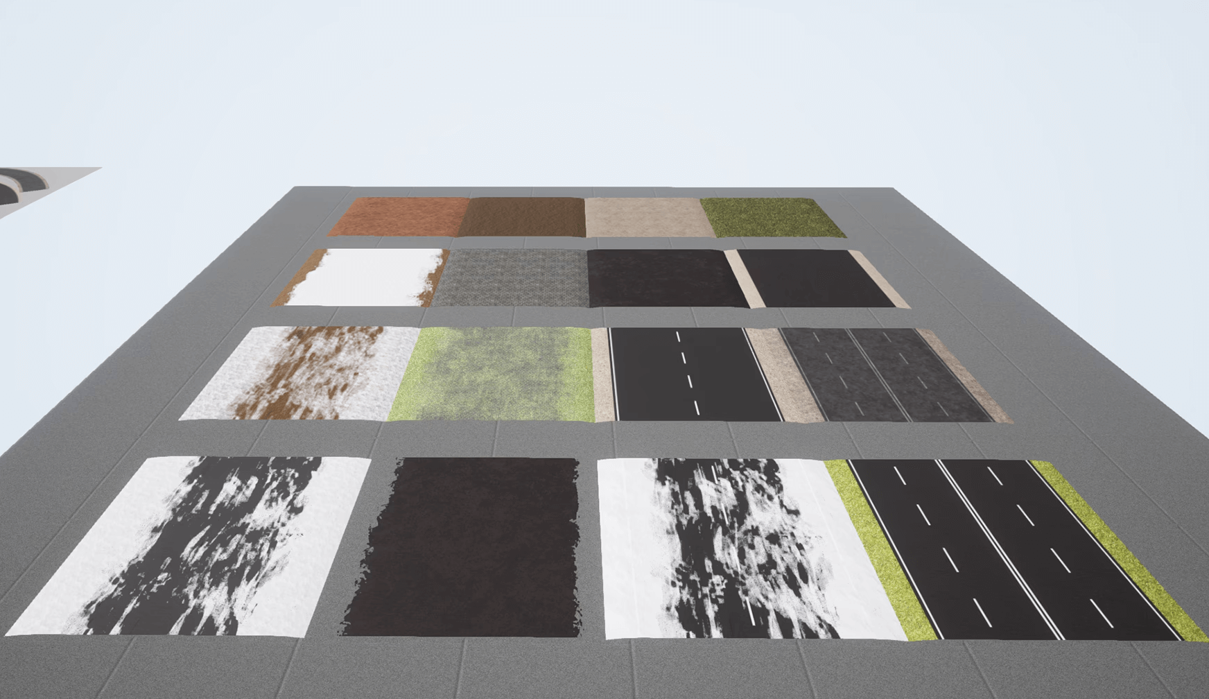 【UE4/5】高级路面材质包-Advanced road materials
