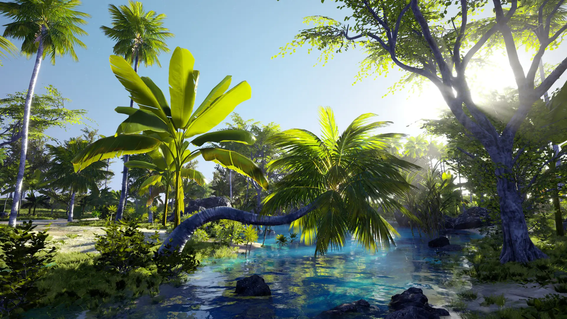【UE4/5】毛里求斯海岸-3D-Scanned, Photo-Realistic Mauritius Asset Pack